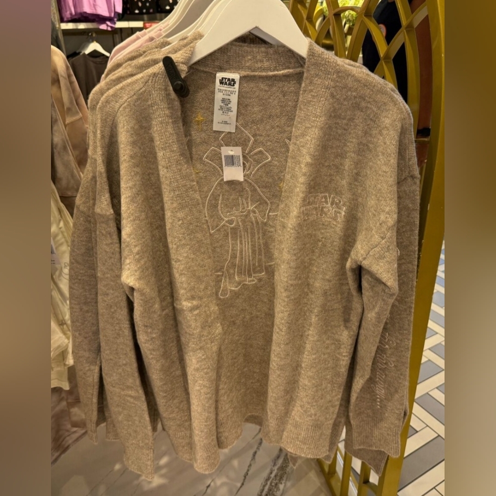 Disney Parks Star Wars Leia Cardigan XL